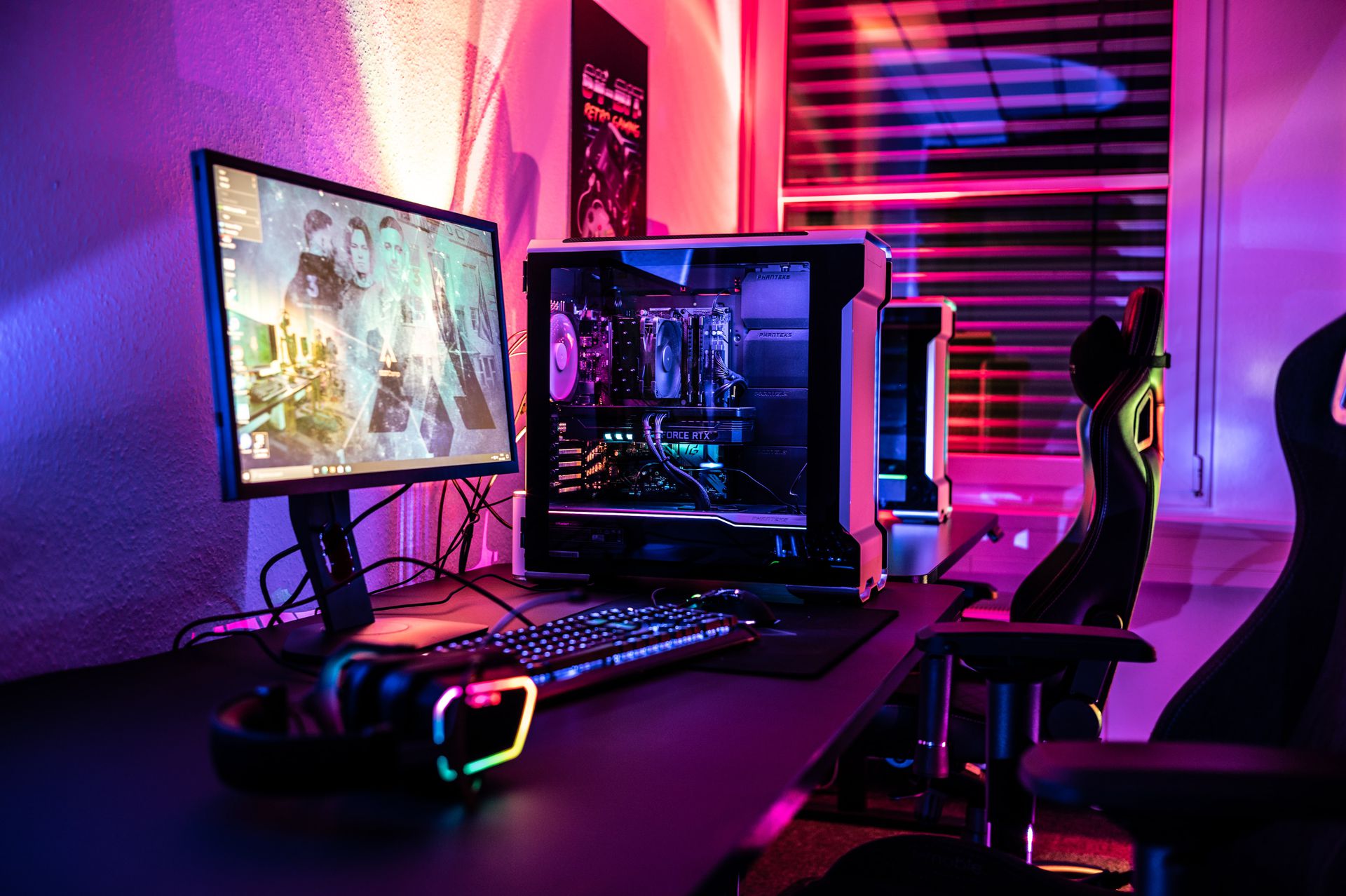 grafica potente set up gaming