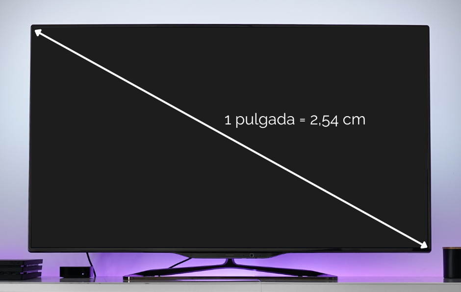 TV pulgadas