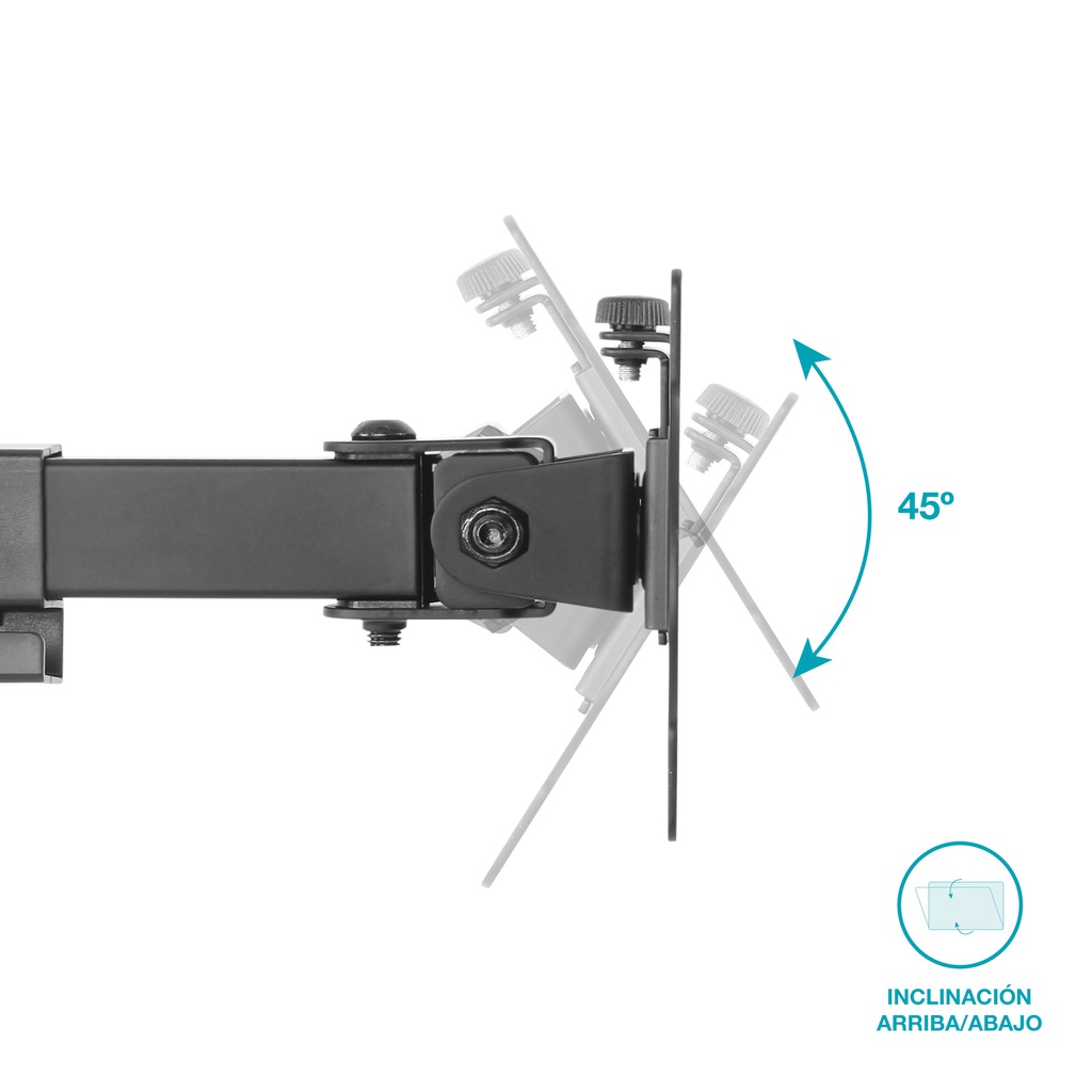 Soporte de TV/Monitor con doble brazo articulado 13&quot; - 32&quot;