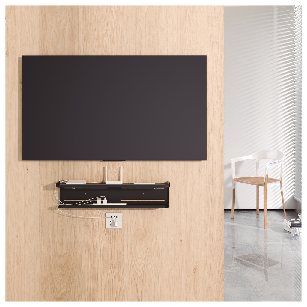 Soporte trasero para accesorios de TV