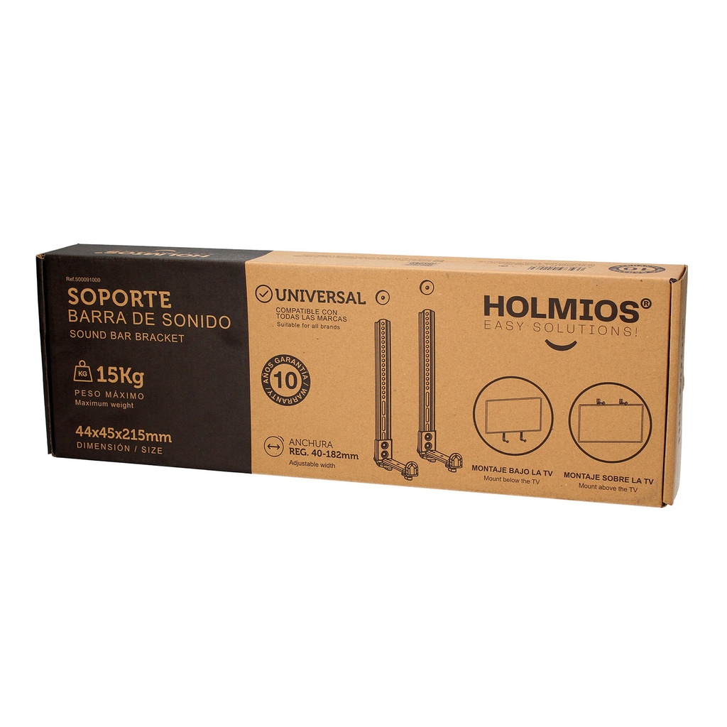 Soporte para barra de sonido
