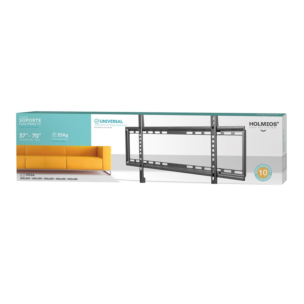 Soporte de TV fijo 37" - 70"