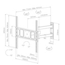 Soporte de TV con brazo 32" - 55"