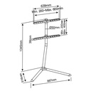 Soporte de pie para TV 49&quot; - 70&quot;