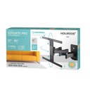 Soporte PRO de TV con brazo 37" - 80" doble