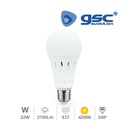 Lampara Estandar LED A70 22W E27 4200K